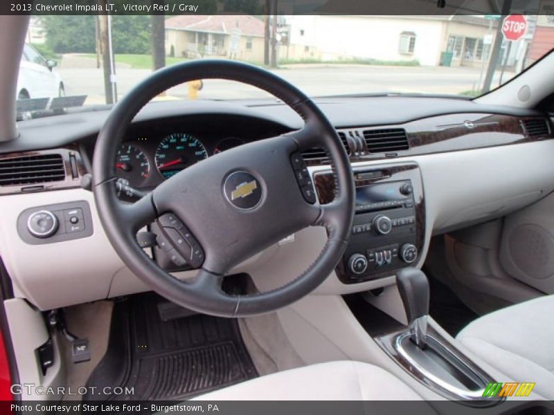 Victory Red / Gray 2013 Chevrolet Impala LT