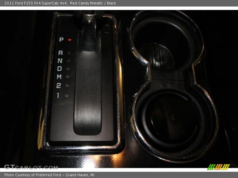 Red Candy Metallic / Black 2011 Ford F150 FX4 SuperCab 4x4