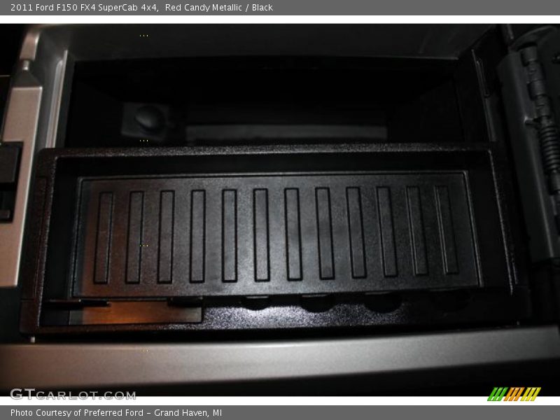 Red Candy Metallic / Black 2011 Ford F150 FX4 SuperCab 4x4