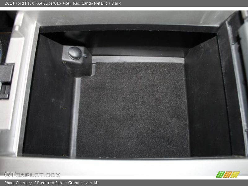 Red Candy Metallic / Black 2011 Ford F150 FX4 SuperCab 4x4
