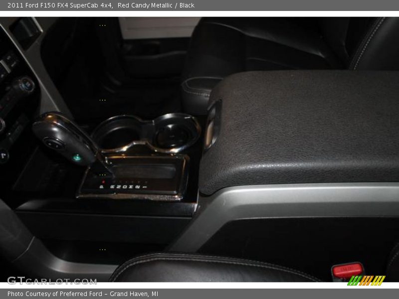 Red Candy Metallic / Black 2011 Ford F150 FX4 SuperCab 4x4