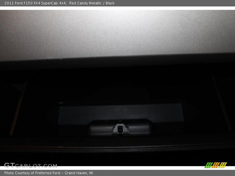 Red Candy Metallic / Black 2011 Ford F150 FX4 SuperCab 4x4
