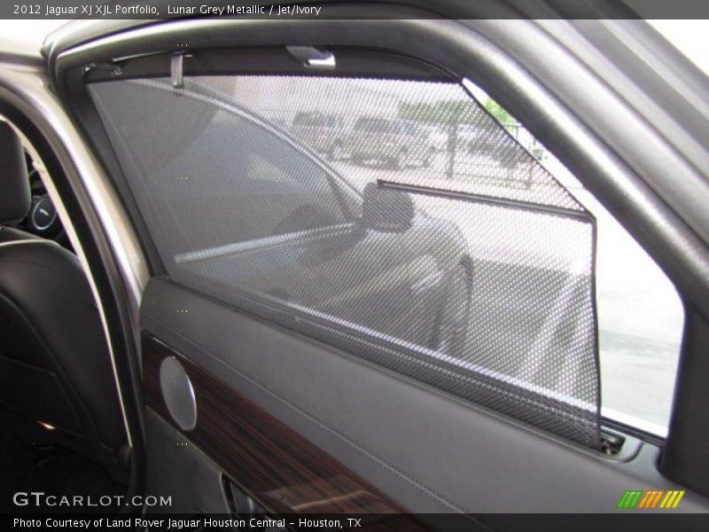 Lunar Grey Metallic / Jet/Ivory 2012 Jaguar XJ XJL Portfolio