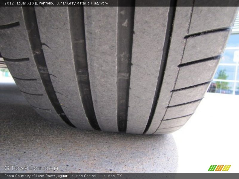 Lunar Grey Metallic / Jet/Ivory 2012 Jaguar XJ XJL Portfolio