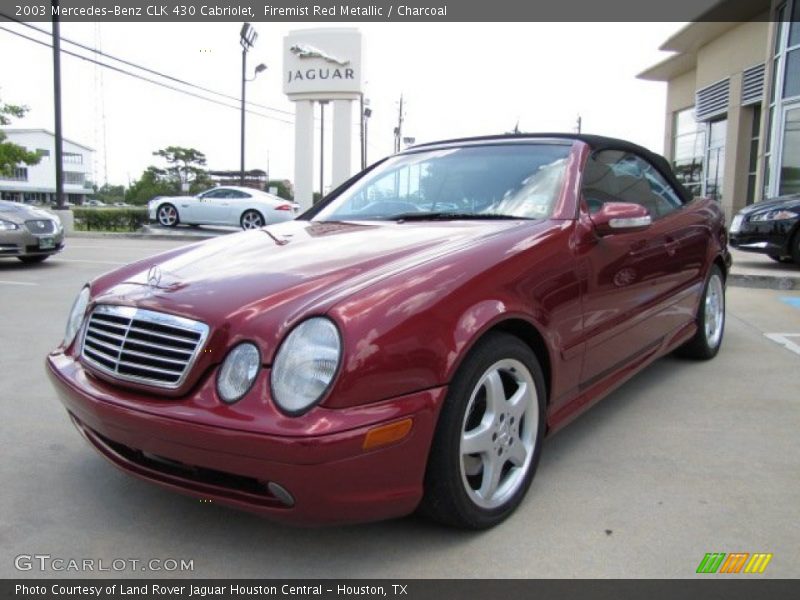 Front 3/4 View of 2003 CLK 430 Cabriolet