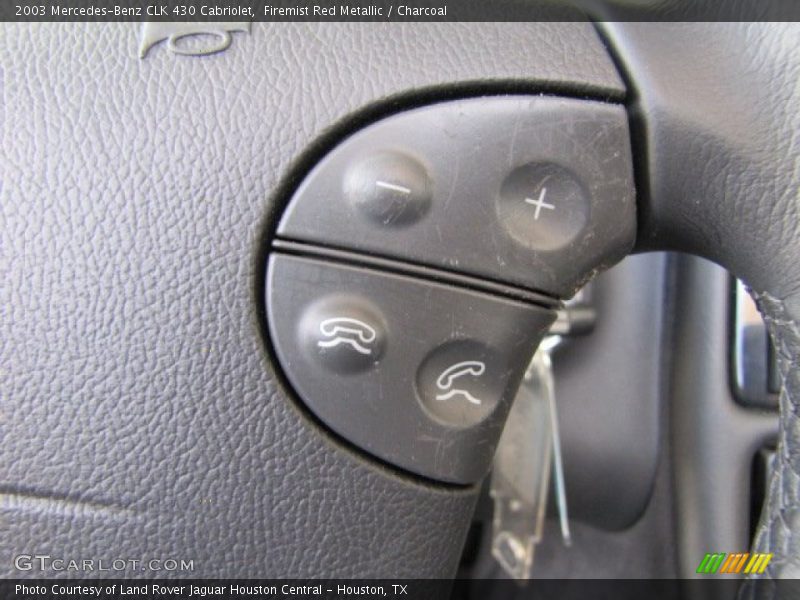 Controls of 2003 CLK 430 Cabriolet