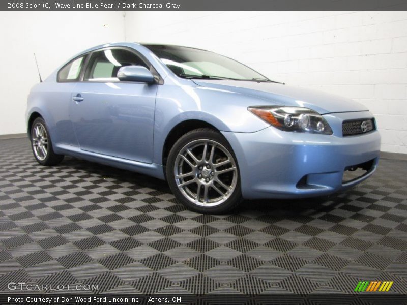 Wave Line Blue Pearl / Dark Charcoal Gray 2008 Scion tC