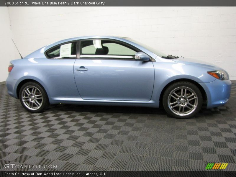 Wave Line Blue Pearl / Dark Charcoal Gray 2008 Scion tC