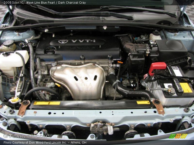 Wave Line Blue Pearl / Dark Charcoal Gray 2008 Scion tC