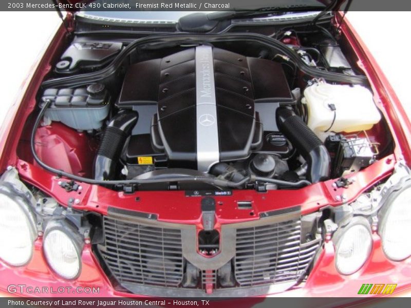  2003 CLK 430 Cabriolet Engine - 4.3 Liter SOHC 24-Valve V8