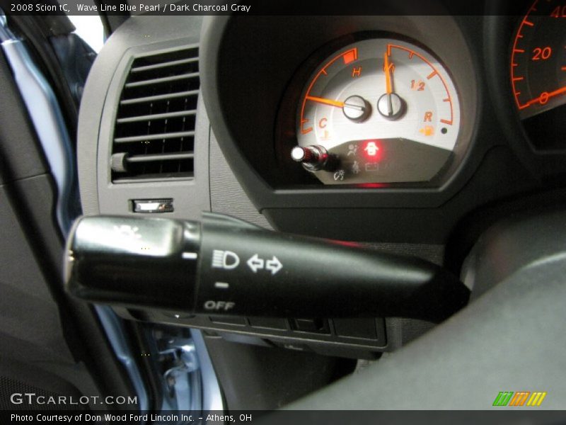 Wave Line Blue Pearl / Dark Charcoal Gray 2008 Scion tC
