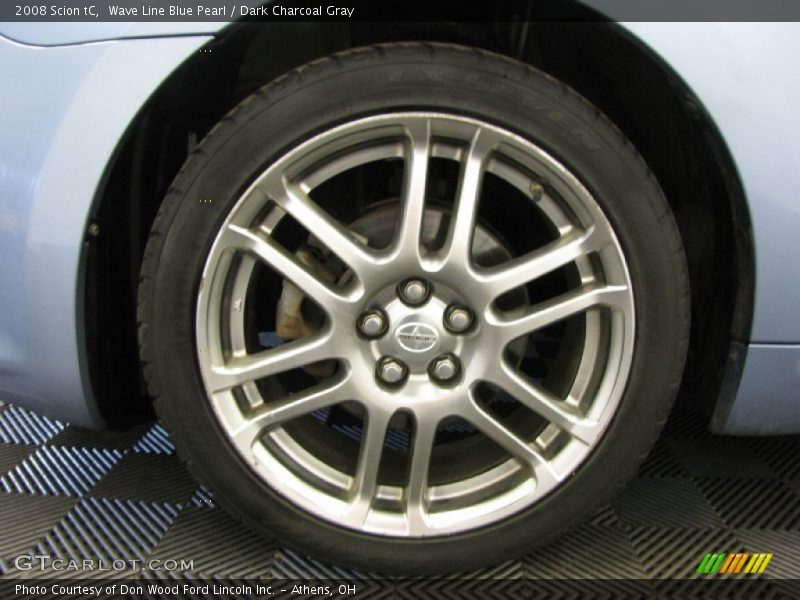 Wave Line Blue Pearl / Dark Charcoal Gray 2008 Scion tC