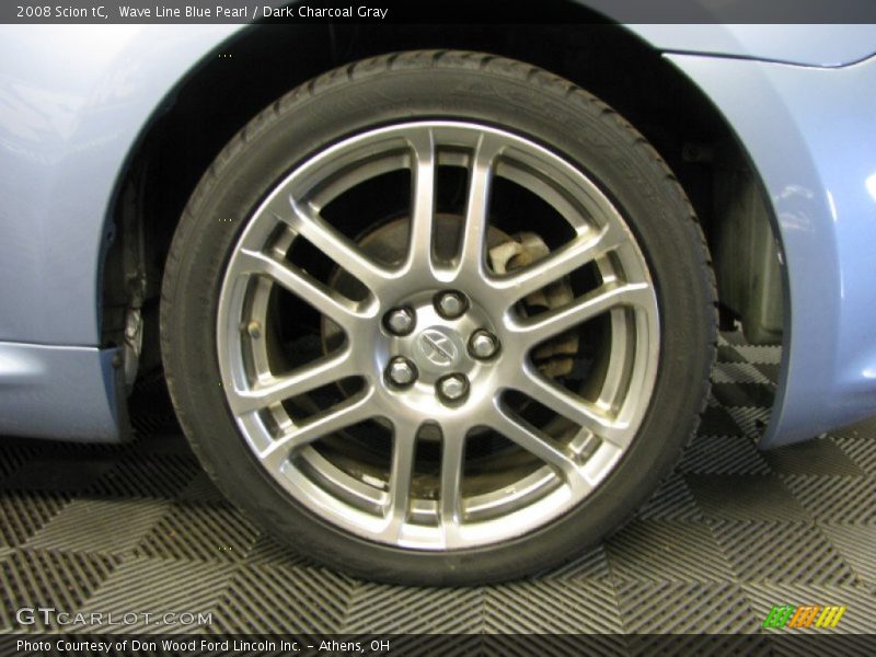 Wave Line Blue Pearl / Dark Charcoal Gray 2008 Scion tC