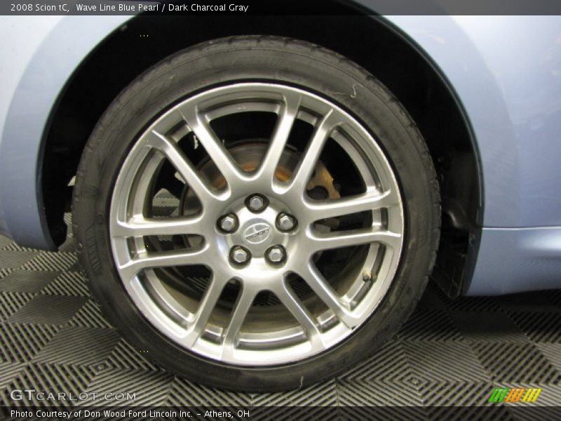 Wave Line Blue Pearl / Dark Charcoal Gray 2008 Scion tC