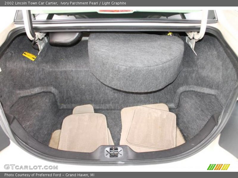 Ivory Parchment Pearl / Light Graphite 2002 Lincoln Town Car Cartier