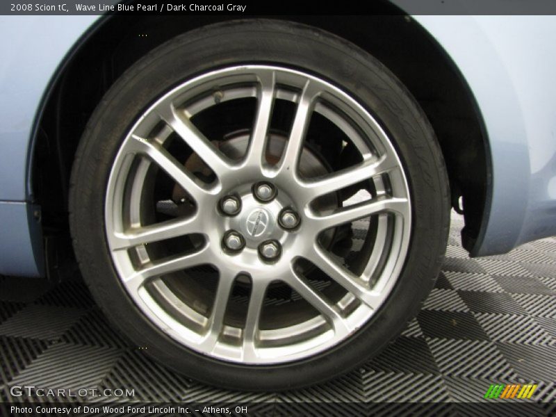Wave Line Blue Pearl / Dark Charcoal Gray 2008 Scion tC