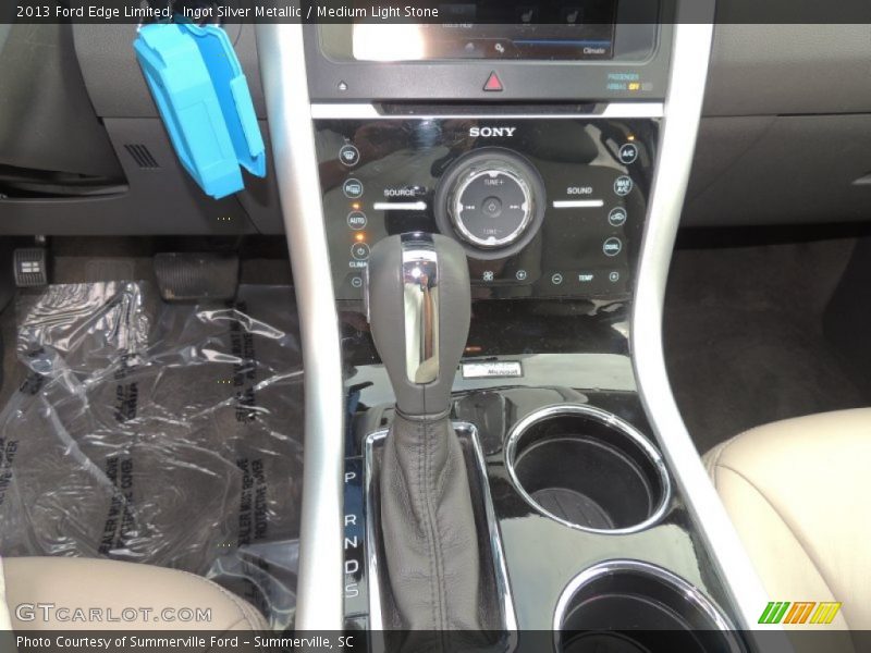 Ingot Silver Metallic / Medium Light Stone 2013 Ford Edge Limited