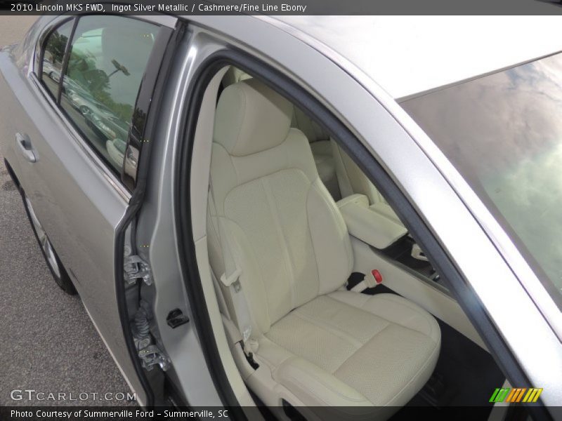 Ingot Silver Metallic / Cashmere/Fine Line Ebony 2010 Lincoln MKS FWD