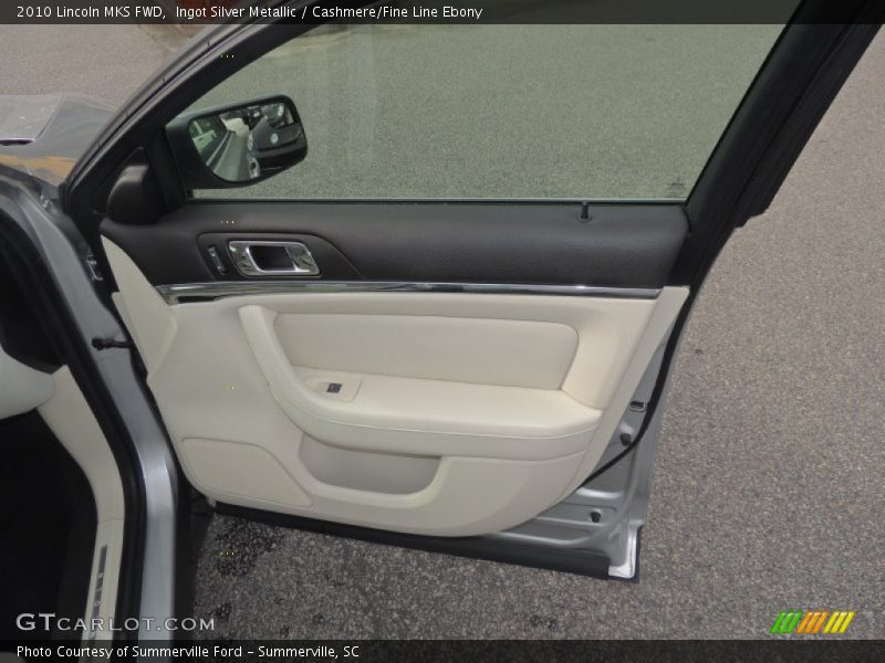Ingot Silver Metallic / Cashmere/Fine Line Ebony 2010 Lincoln MKS FWD