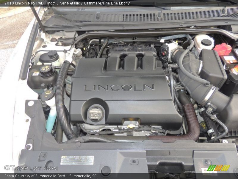Ingot Silver Metallic / Cashmere/Fine Line Ebony 2010 Lincoln MKS FWD