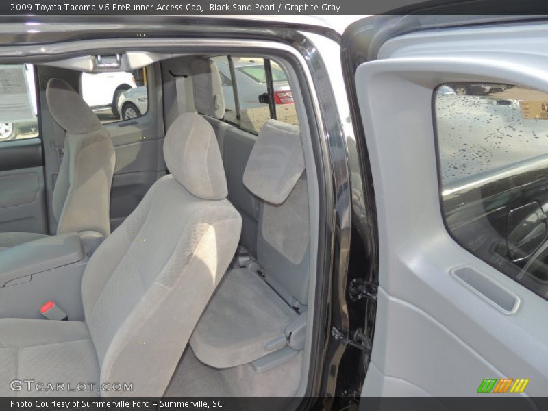 Black Sand Pearl / Graphite Gray 2009 Toyota Tacoma V6 PreRunner Access Cab