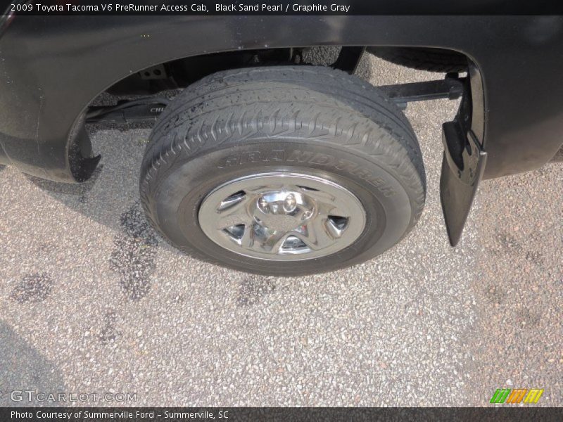 Black Sand Pearl / Graphite Gray 2009 Toyota Tacoma V6 PreRunner Access Cab