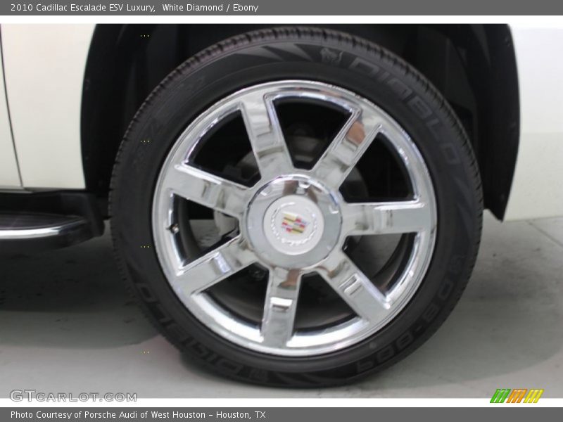 White Diamond / Ebony 2010 Cadillac Escalade ESV Luxury