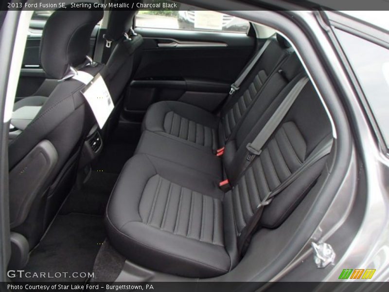 Sterling Gray Metallic / Charcoal Black 2013 Ford Fusion SE