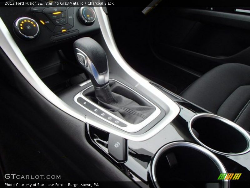 Sterling Gray Metallic / Charcoal Black 2013 Ford Fusion SE