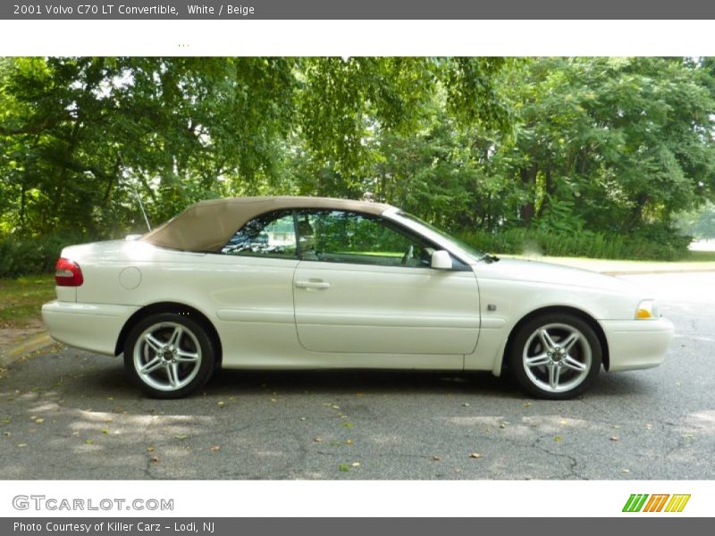  2001 C70 LT Convertible White