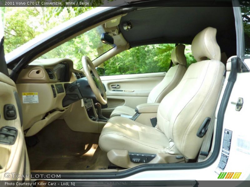  2001 C70 LT Convertible Beige Interior