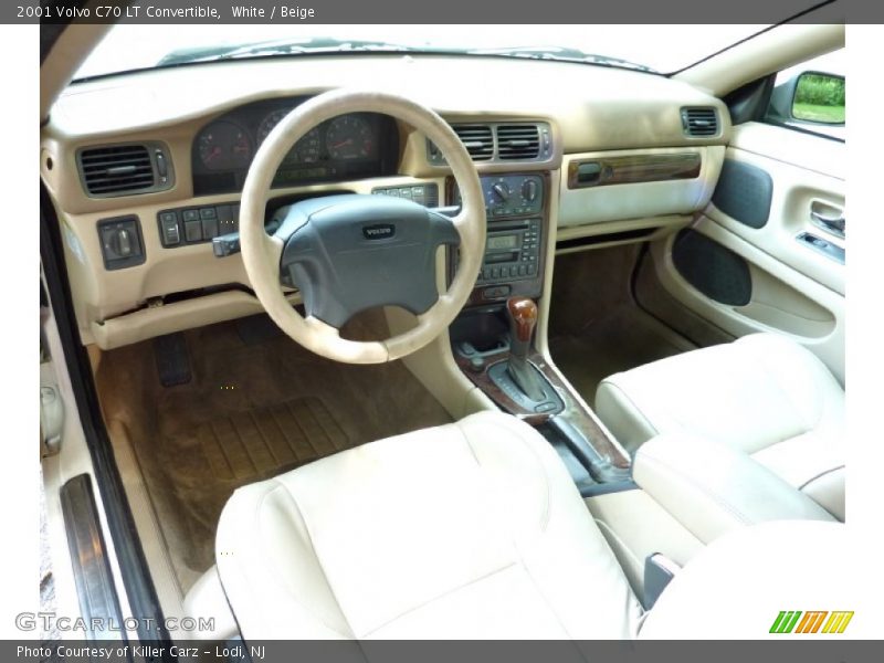 Beige Interior - 2001 C70 LT Convertible 