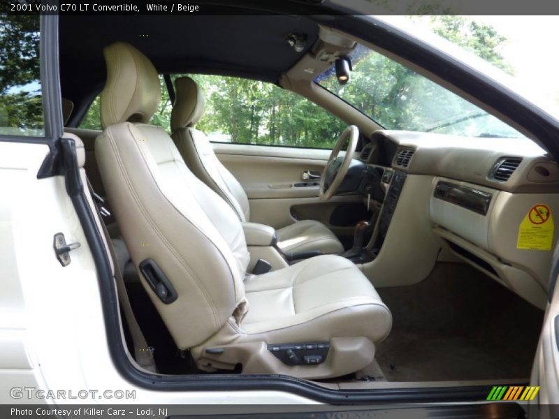 Front Seat of 2001 C70 LT Convertible