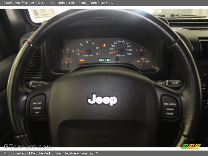 Midnight Blue Pearl / Dark Slate Gray 2006 Jeep Wrangler Rubicon 4x4