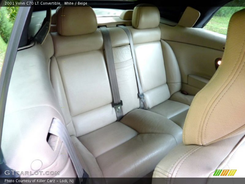 Rear Seat of 2001 C70 LT Convertible