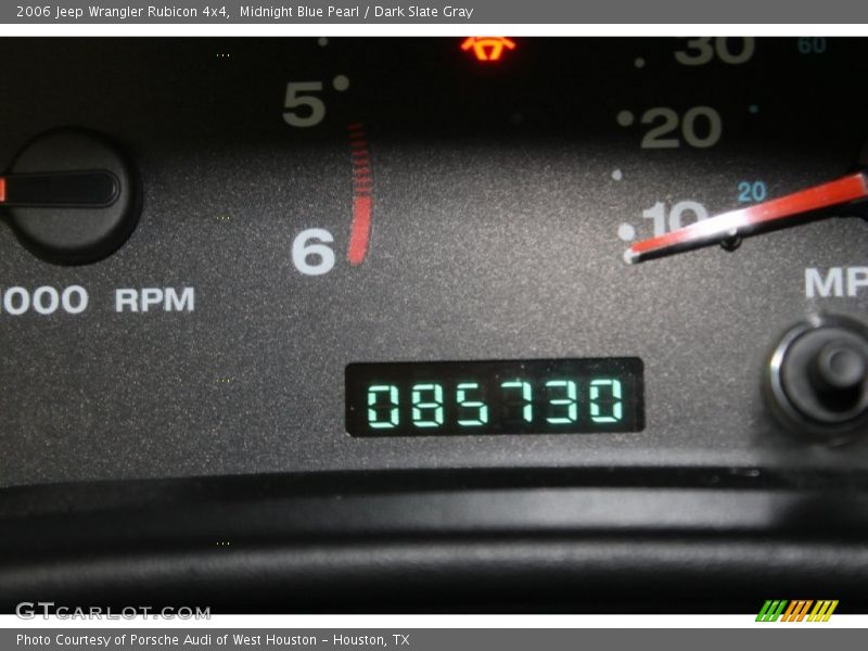 Midnight Blue Pearl / Dark Slate Gray 2006 Jeep Wrangler Rubicon 4x4