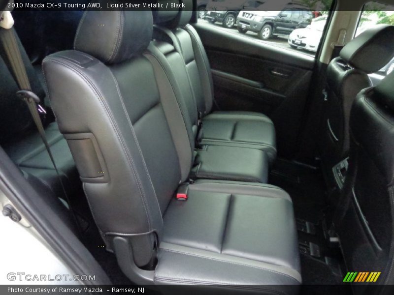 Liquid Silver Metallic / Black 2010 Mazda CX-9 Touring AWD
