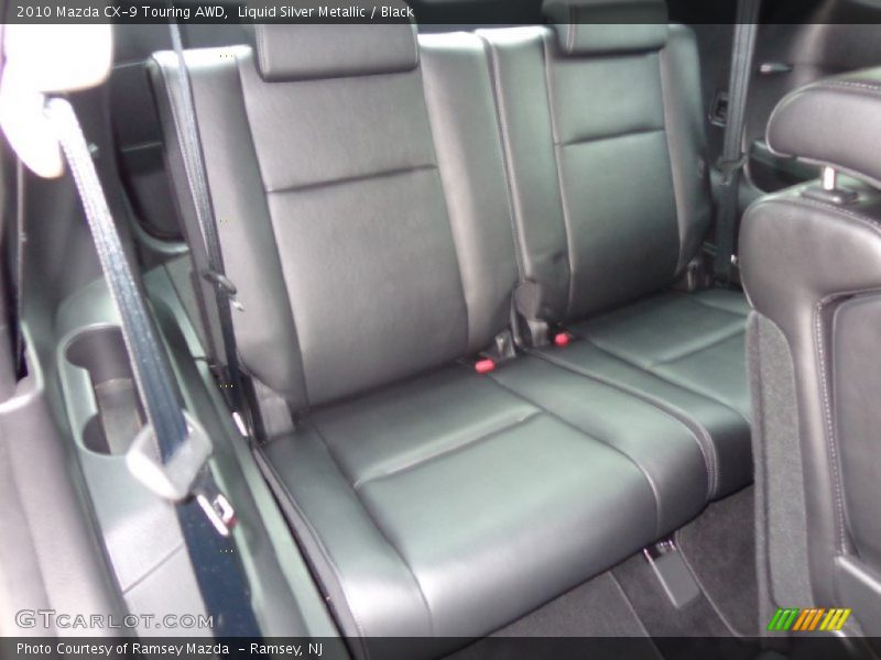 Liquid Silver Metallic / Black 2010 Mazda CX-9 Touring AWD