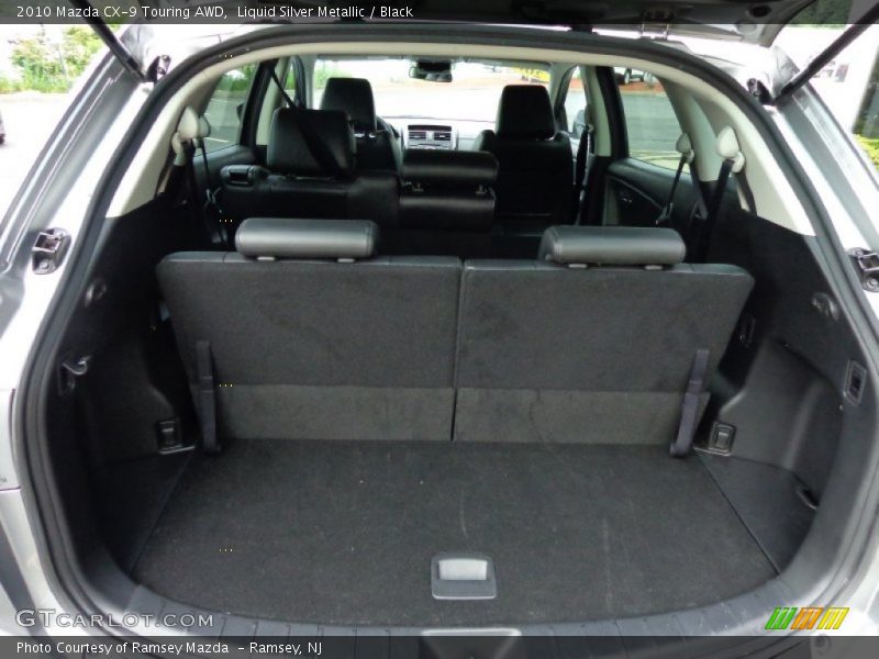 Liquid Silver Metallic / Black 2010 Mazda CX-9 Touring AWD
