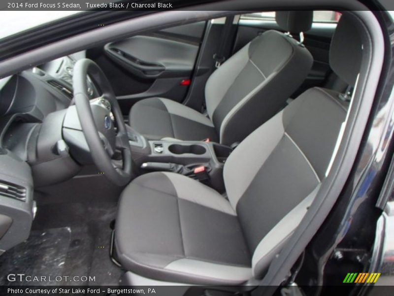 Front Seat of 2014 Focus S Sedan