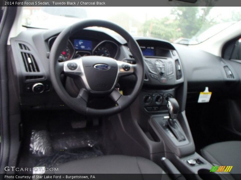 Dashboard of 2014 Focus S Sedan