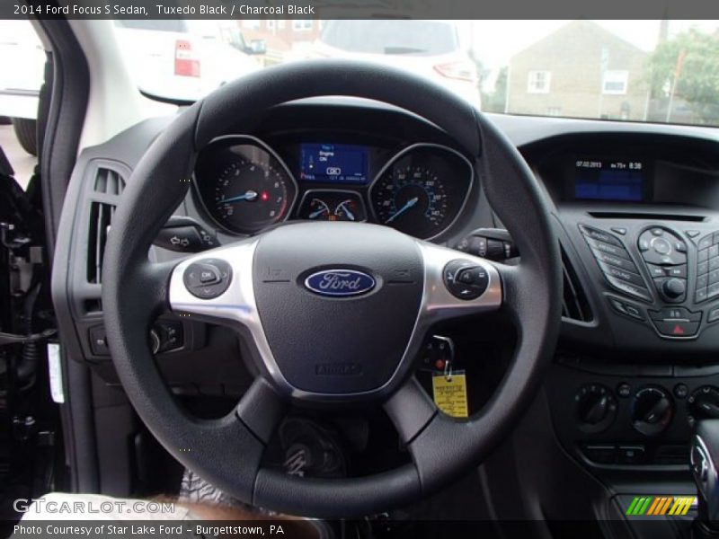  2014 Focus S Sedan Steering Wheel
