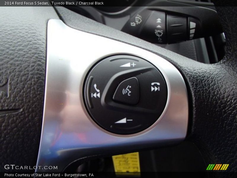 Controls of 2014 Focus S Sedan