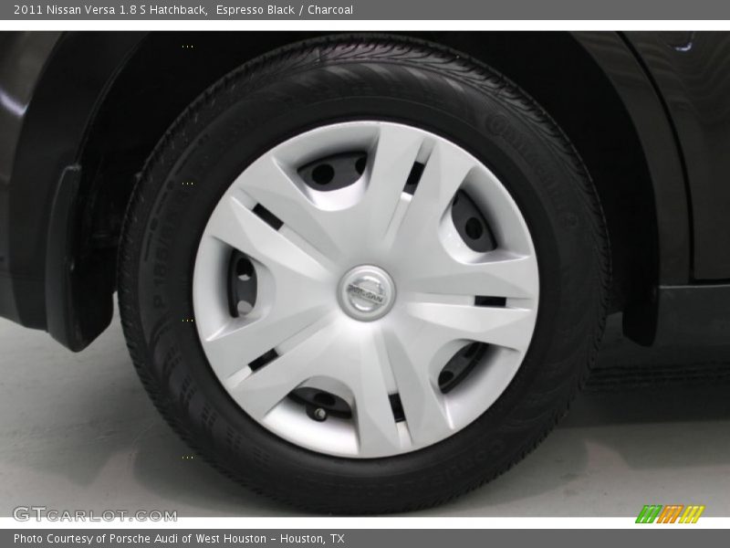 Espresso Black / Charcoal 2011 Nissan Versa 1.8 S Hatchback