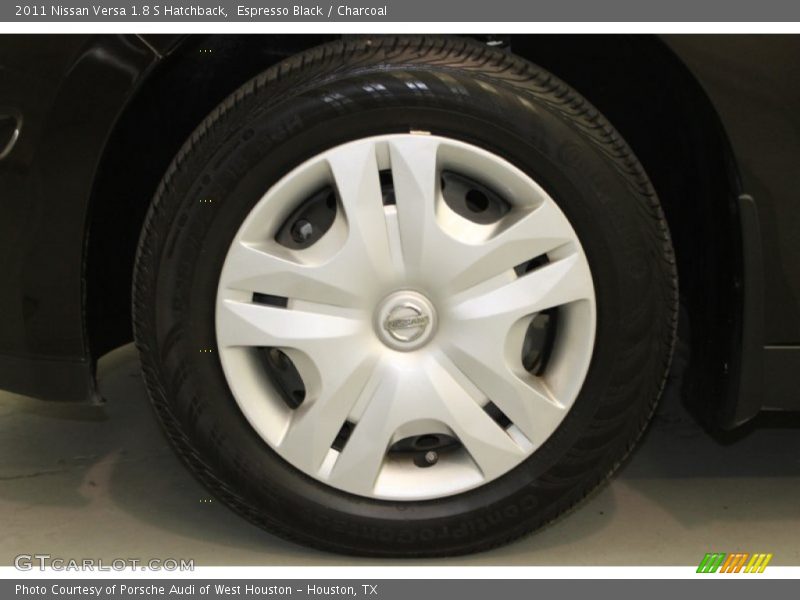 Espresso Black / Charcoal 2011 Nissan Versa 1.8 S Hatchback