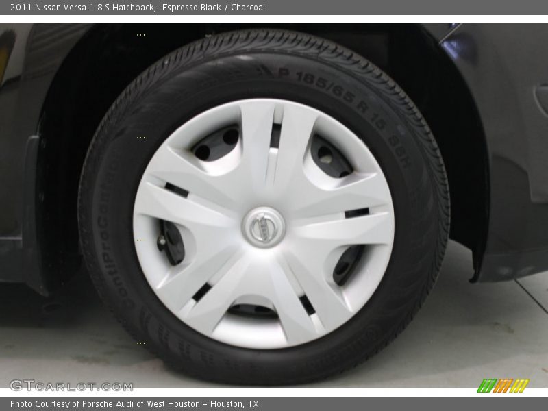 Espresso Black / Charcoal 2011 Nissan Versa 1.8 S Hatchback