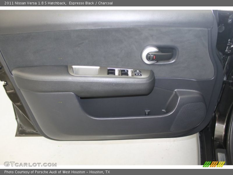 Espresso Black / Charcoal 2011 Nissan Versa 1.8 S Hatchback