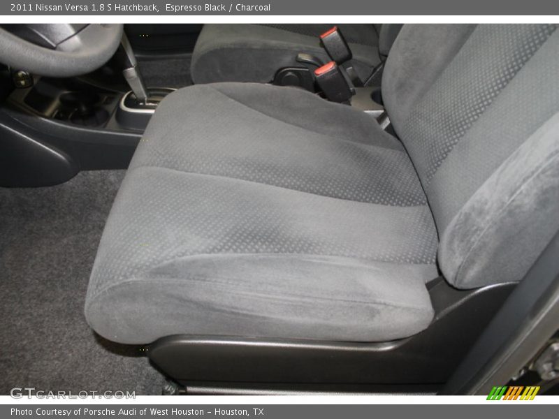 Espresso Black / Charcoal 2011 Nissan Versa 1.8 S Hatchback