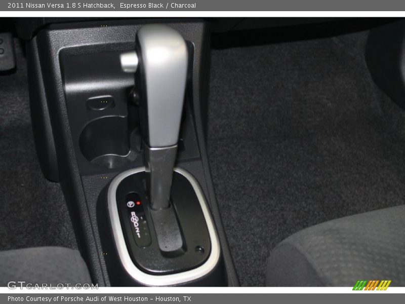 Espresso Black / Charcoal 2011 Nissan Versa 1.8 S Hatchback