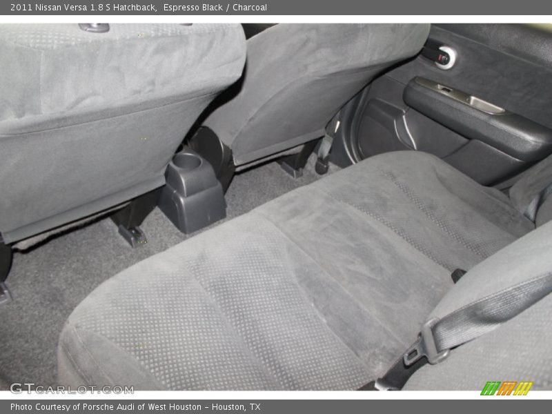 Espresso Black / Charcoal 2011 Nissan Versa 1.8 S Hatchback